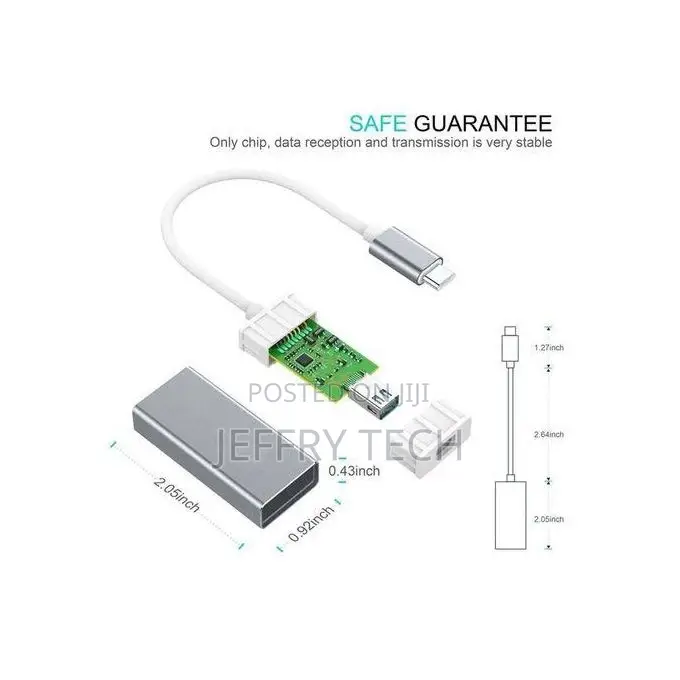 10cm USBC Typec 3.1 to Mini Display Adapter Cable, Forbook 1