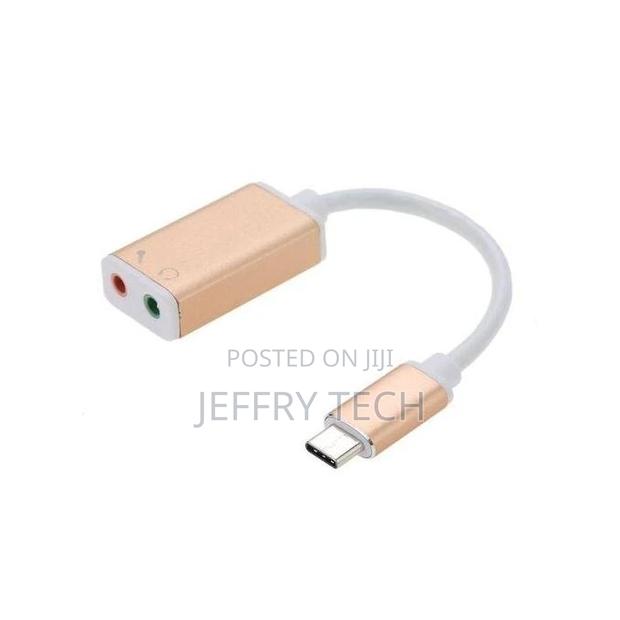 USB 3.1 Type C USBC to 3.5mm Audio Speaker Microphonefemalee - thumbnail 2