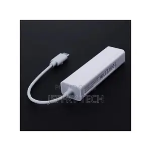USBC USB 3.1 Type C to USB RJ45 Ethernet Lan Adapter Hub Cab
