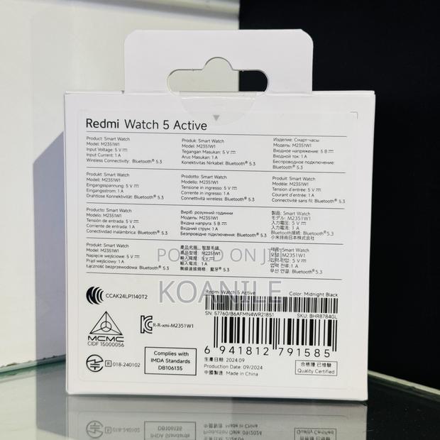 Xiaomi Redmi Watch 5 Active Bluetooth Smartwatch, BT Calls - thumbnail 3