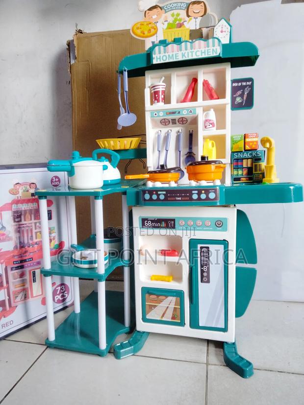 73 Pieces Kitchen Play Set for Kids - thumbnail 3