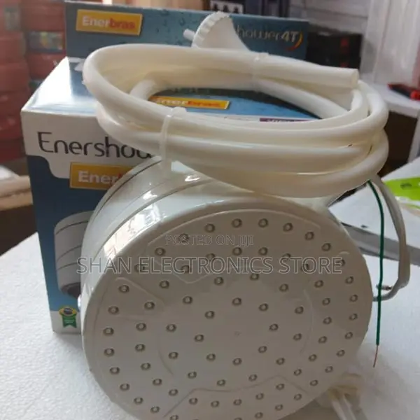 Salty, Borehole and Normal Water Shower Head. Enerbras