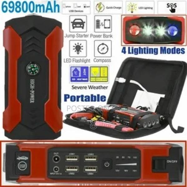 High-Performance Vehicle Jump Starter – Compact Design - main view