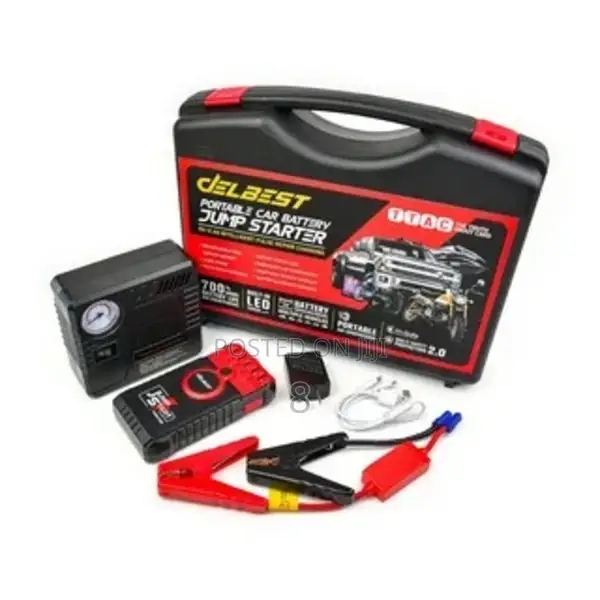 Advanced High-Power Car Jump Starter With Usb Charging