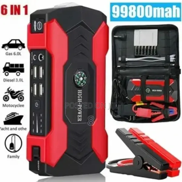 All-in-One High-Power Vehicle Jump Starter