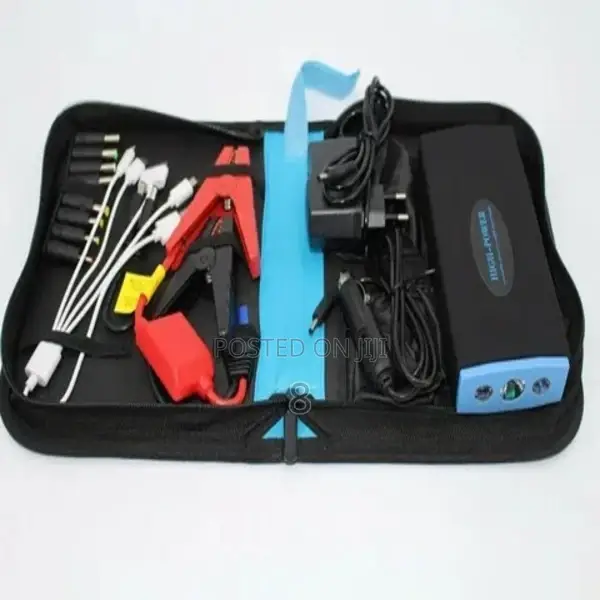 High-Power Portable Jump Starter With Built-in Flashlight