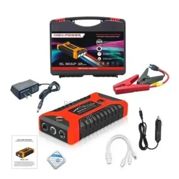 Fast and Efficient High-Power Car Jump Starter