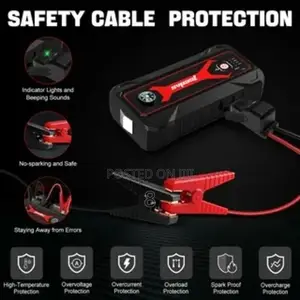 High-Power Jump Starter With Advanced Protection Features
