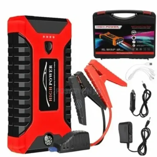 Portable and Durable High-Power Jump Starter for Cars