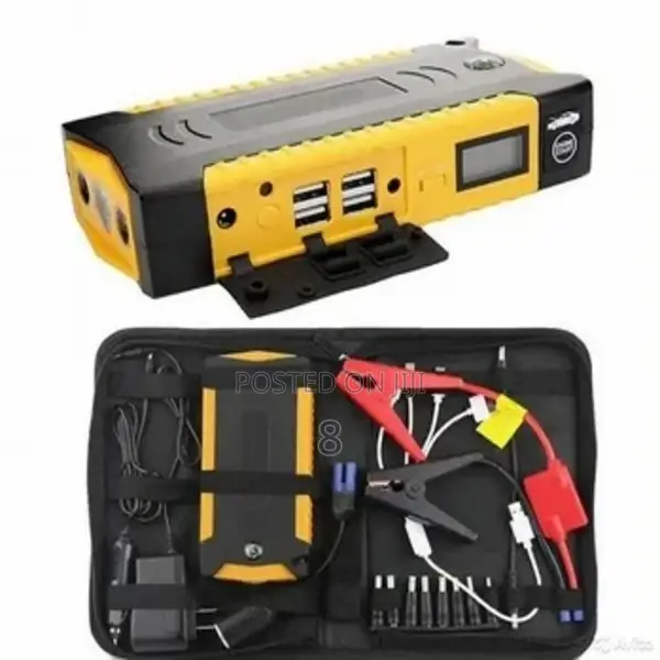 Compact High-Power Jump Starter for All Vehicles
