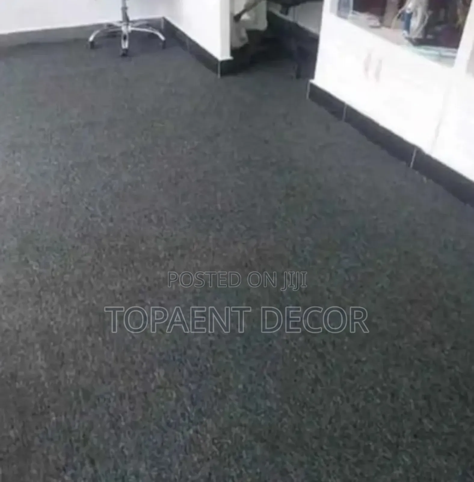 Dark Grey Living Room Wall to Wall Carpets