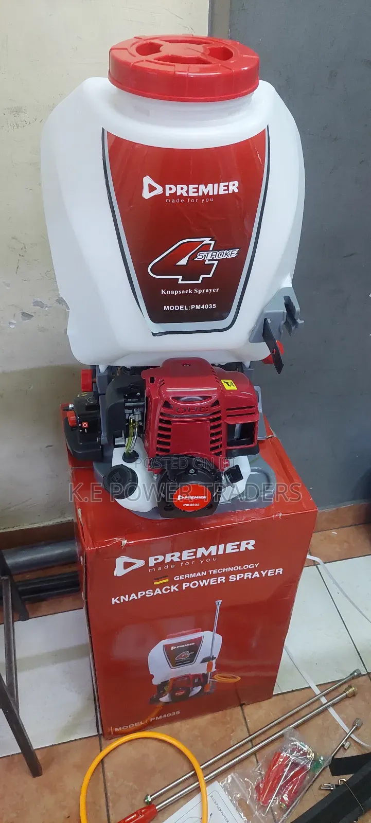 4 Stroke Germany Power Knapsack Sprayer