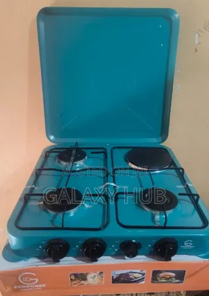 Eurochef 3+1 Table Top Stainless Steel Auto Ignation Cooker