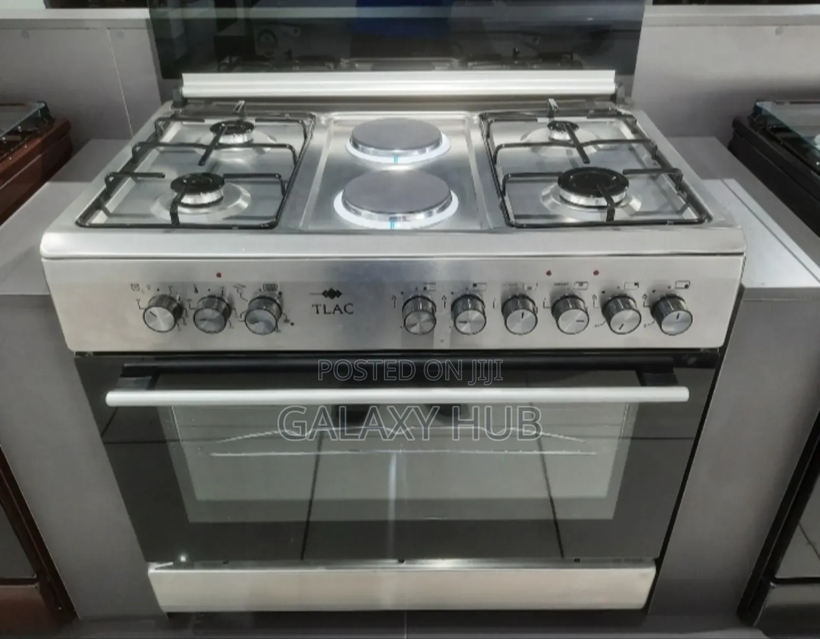 Tlac Standing Cooker, 90cm X 60cm, 4 + 2, Electric Oven,