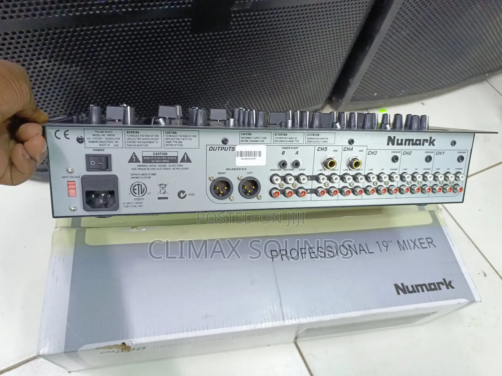 Cm 200 Numark Dj Mixer
