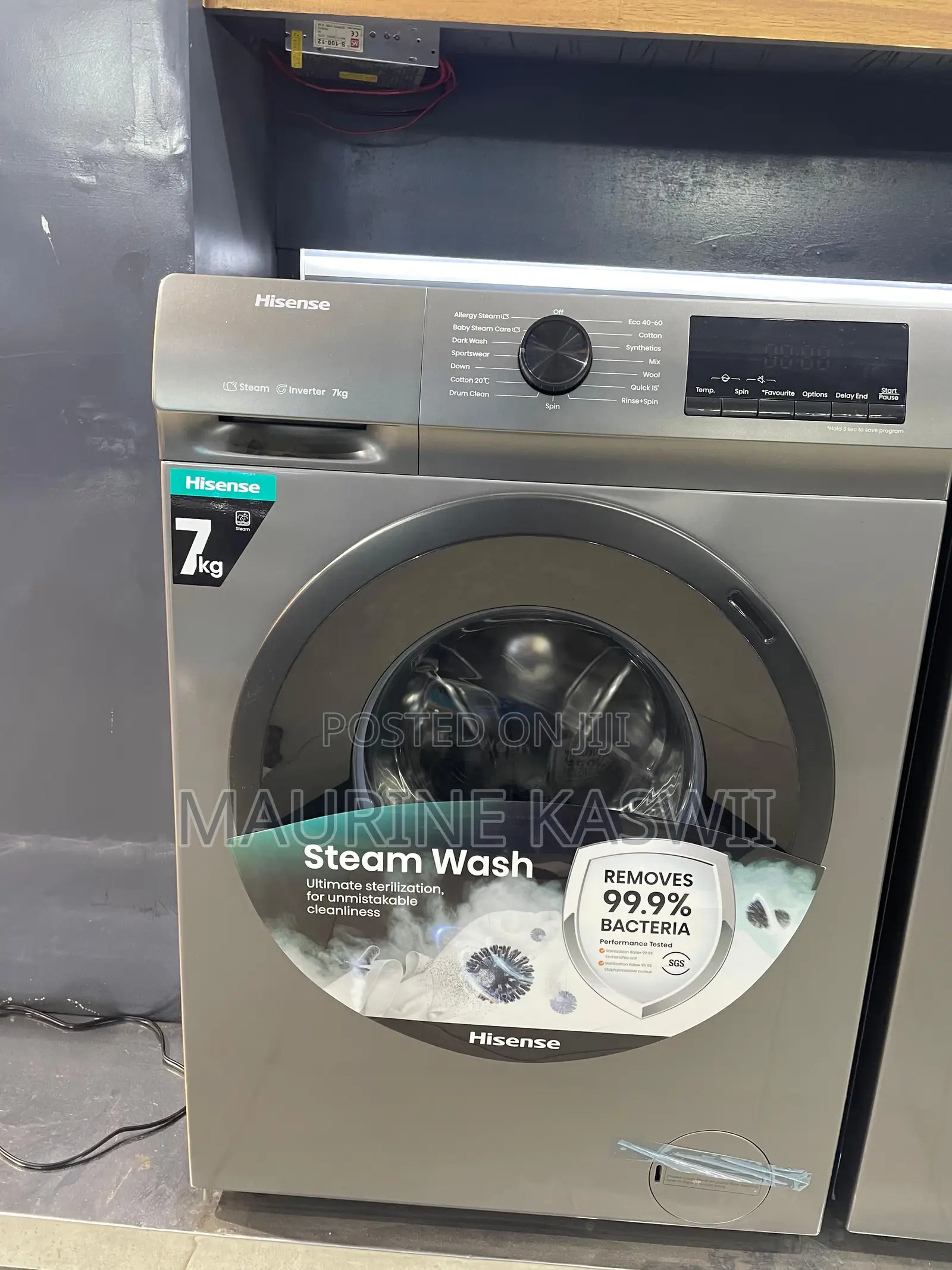 Hisense 7kg Wfqp7012evmt Front Load Machine