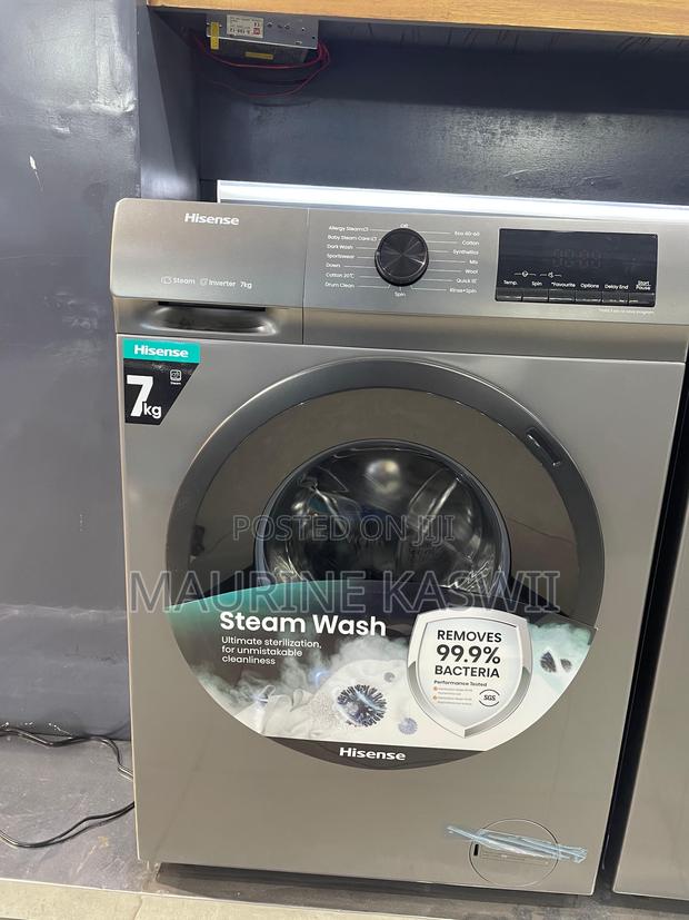 Hisense 7kg Wfqp7012evmt Front Load Machine