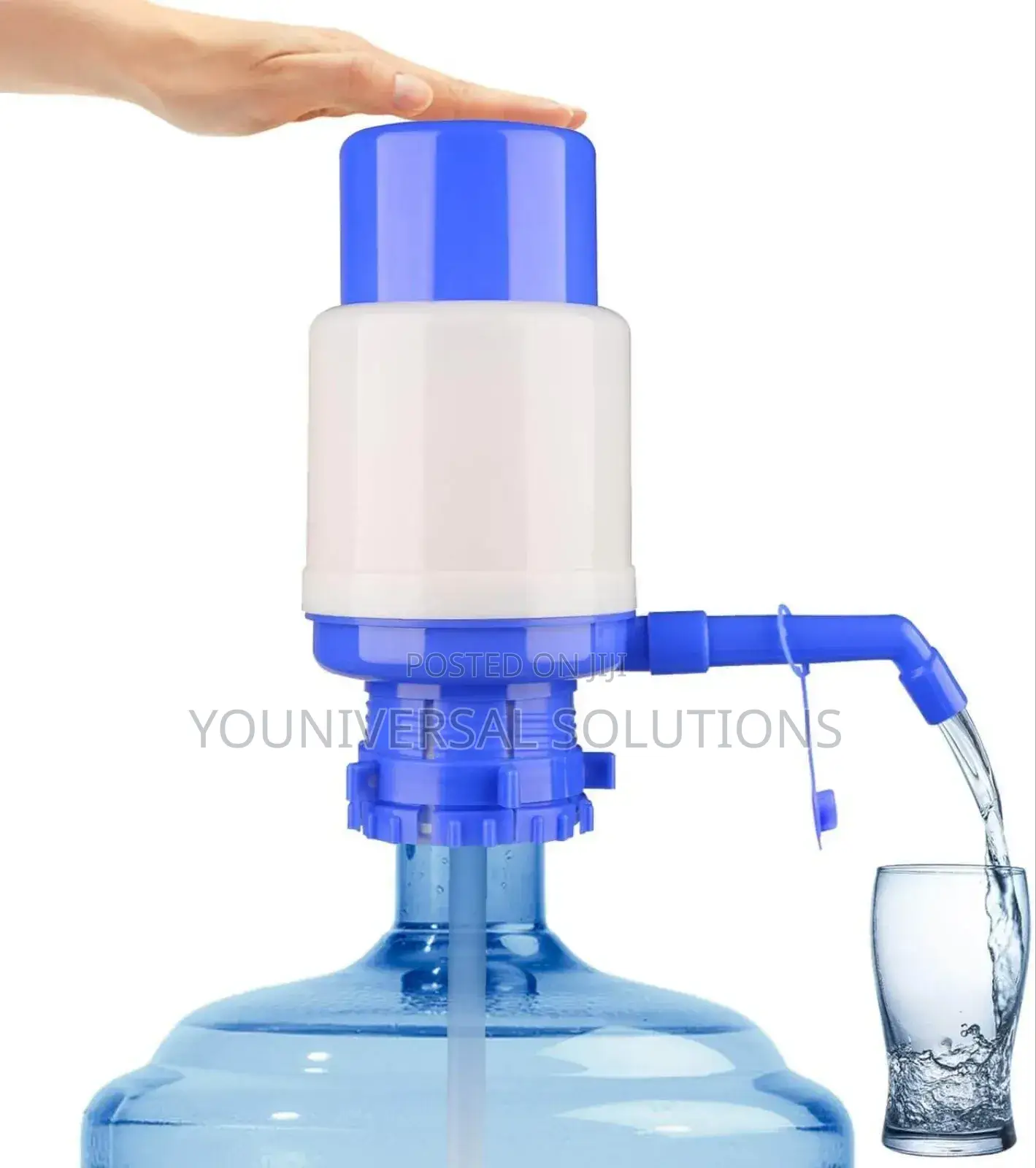 Portable Manual Hand Press Water Bottle Dispenser Pump