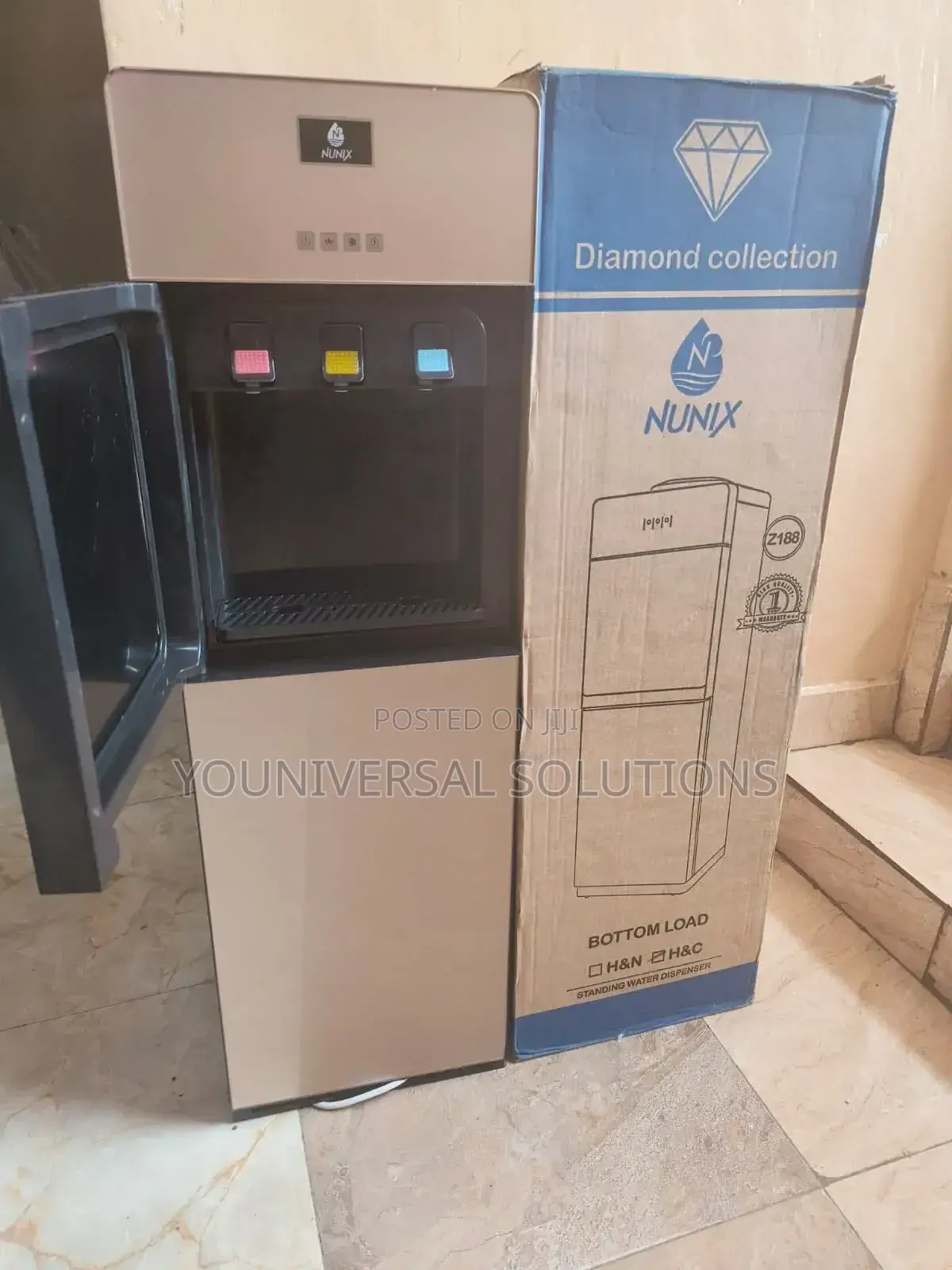 Nunix Z188c Bottom Load Hot, Normal and Cold Water Disperser