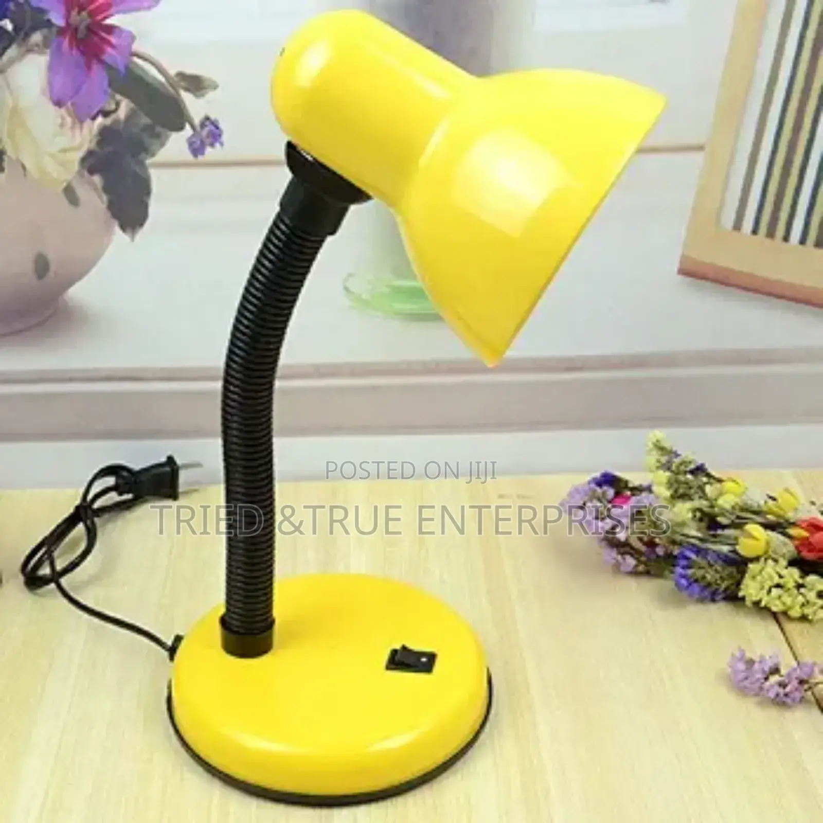 Unique Yellow Bedside Lamp Rt6