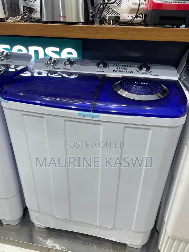 Hisense 11 Kg Twin Tub Semi - thumbnail 2