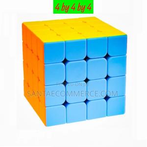 4 By 4 By 4 Magic Speed Puzzle Rubik's Cube - thumbnail 2