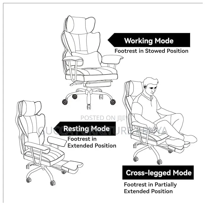 Office Chairs:Directors Executive Swivel Office Leather Seat