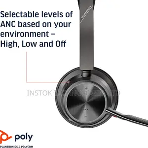 Plantronics Poly Voyager Focus 2 Headsets USB-A