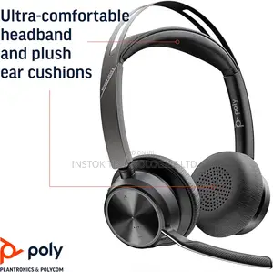 Plantronics Poly Voyager Focus 2 Headsets USB-A