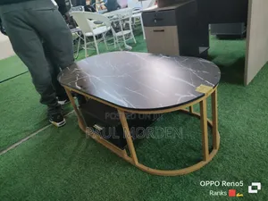 Black Wooden Coffee Table