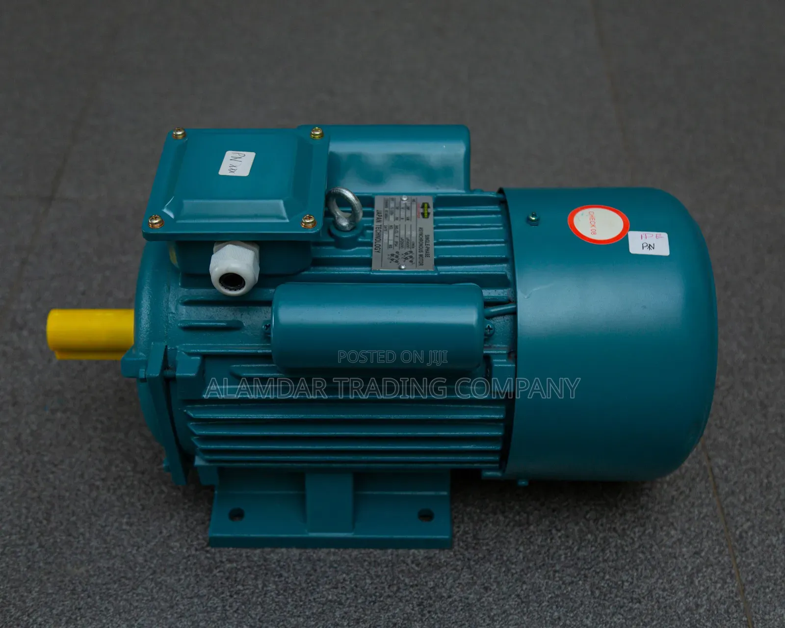 5hp Motor Single Phase Low Speed 100% Copper