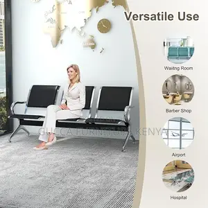 Benches:3-Link Padded Waiting Lobby Office Bench
