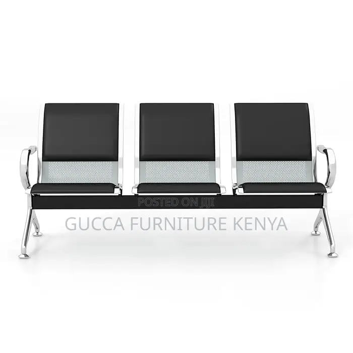Benches:3-Link Padded Waiting Lobby Office Bench