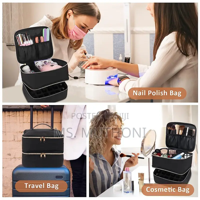 Nail Polish Travel Organizer Storage Case*