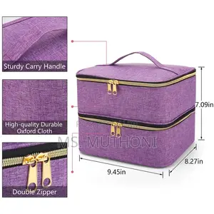 Nail Polish Travel Organizer Storage Case*