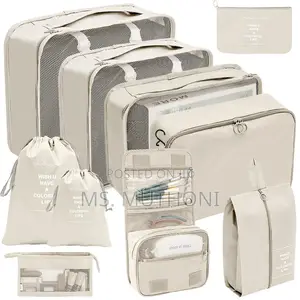 Stylish 10pcs Luggage Travel Organizers for Suitcase