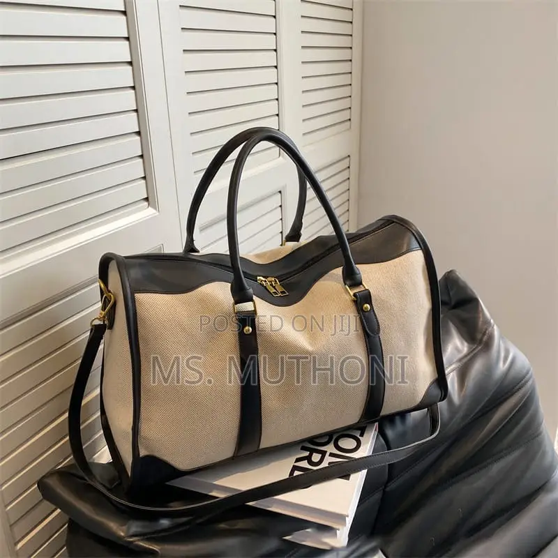 Vintage Women's Canvas Travel Luggage Bag