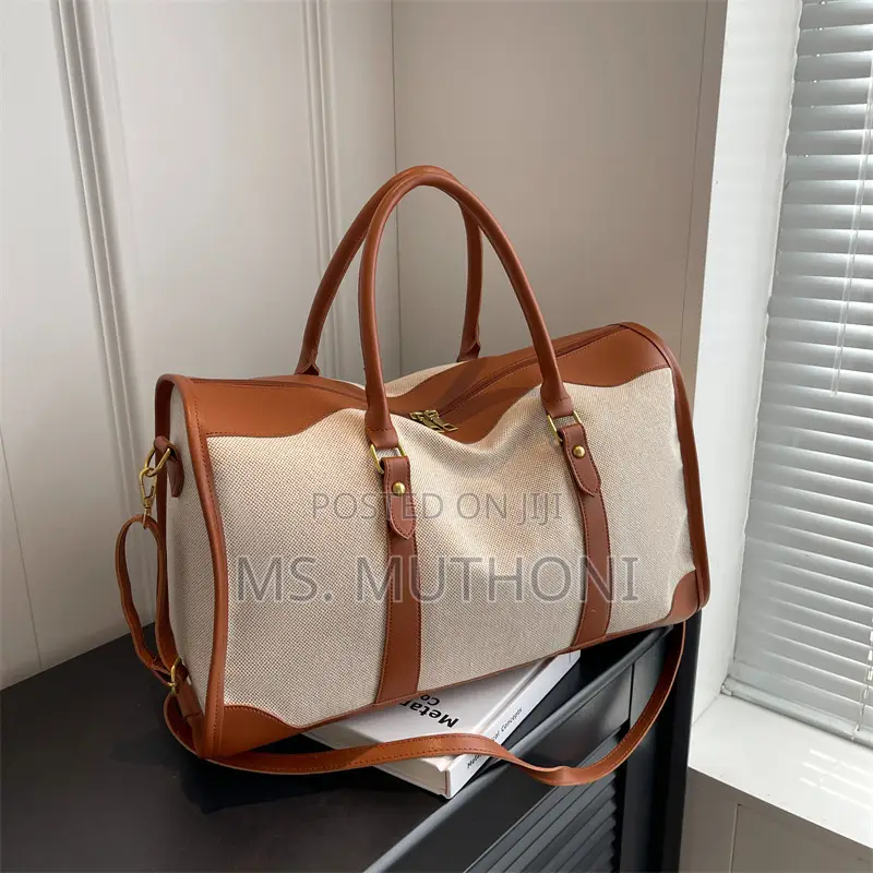Vintage Women's Canvas Travel Luggage Bag