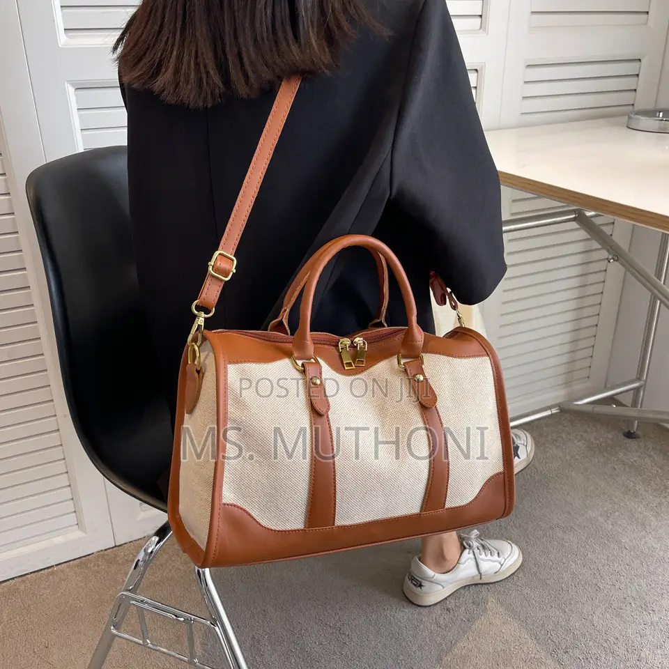 Vintage Women's Canvas Travel Luggage Bag
