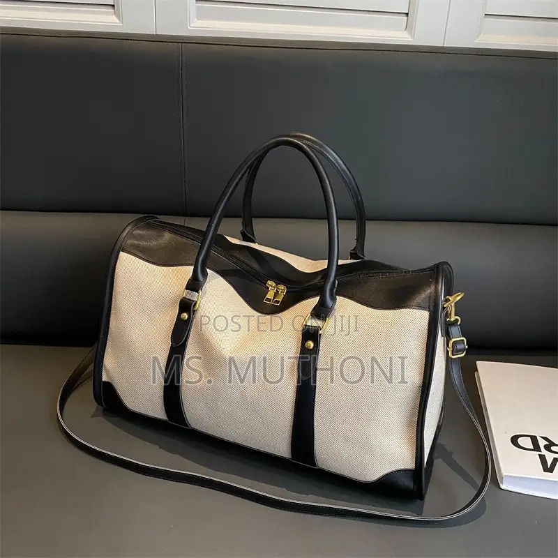 Vintage Women's Canvas Travel Luggage Bag
