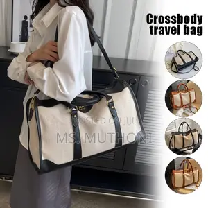 Vintage Women's Canvas Travel Luggage Bag