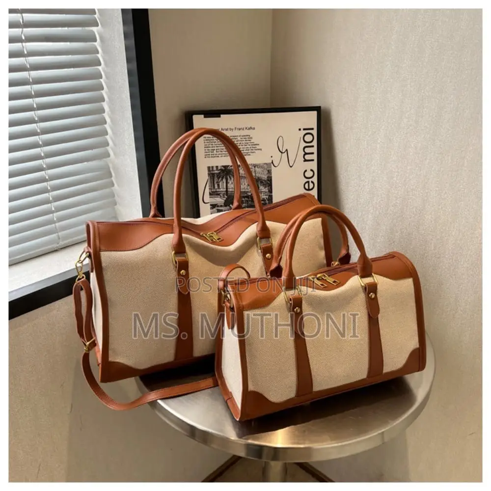 Vintage Women's Canvas Travel Luggage Bag