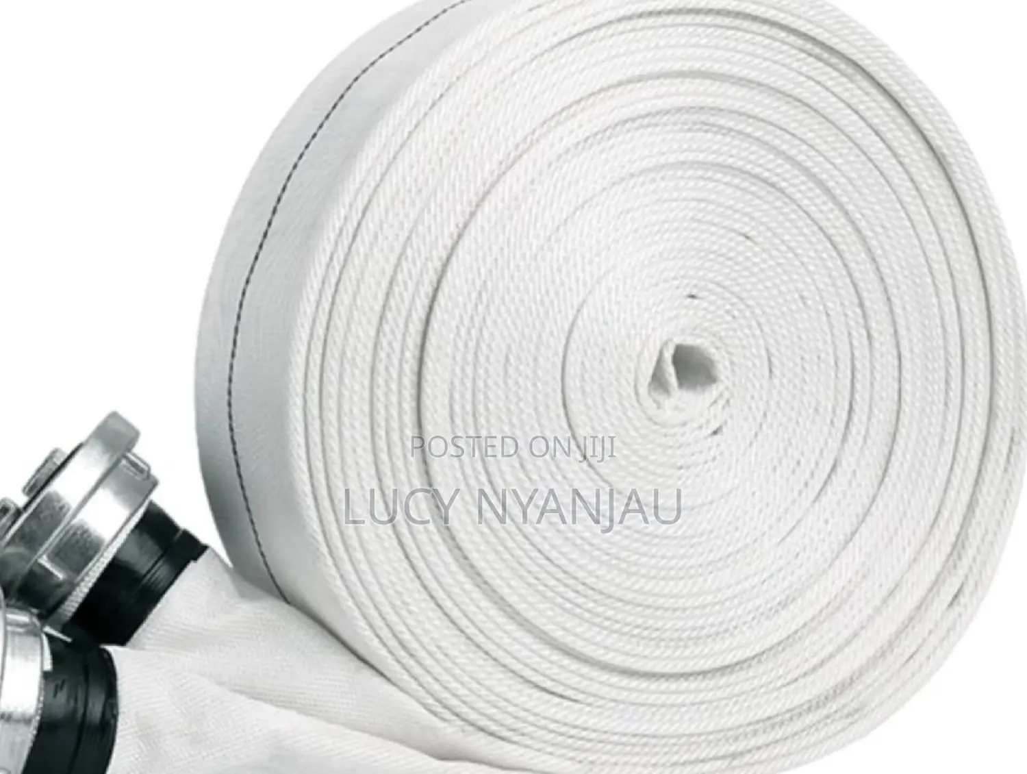 2"×30 White Canvas Delivery Pipes