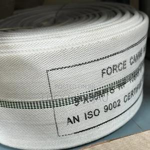 White Canvas Delivery Pipe 2" Diameter 30m - thumbnail 2