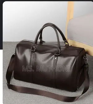 Brown Medium Size Retro New Short Trip Travel Bag*