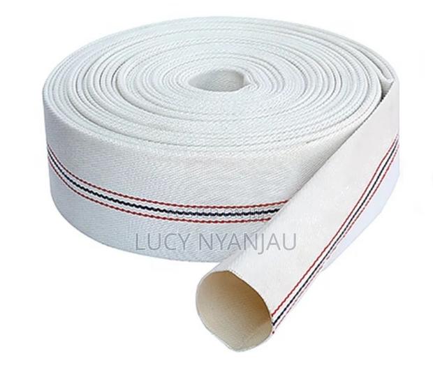 White Canvas Delivery Pipe 3"×30m - main view