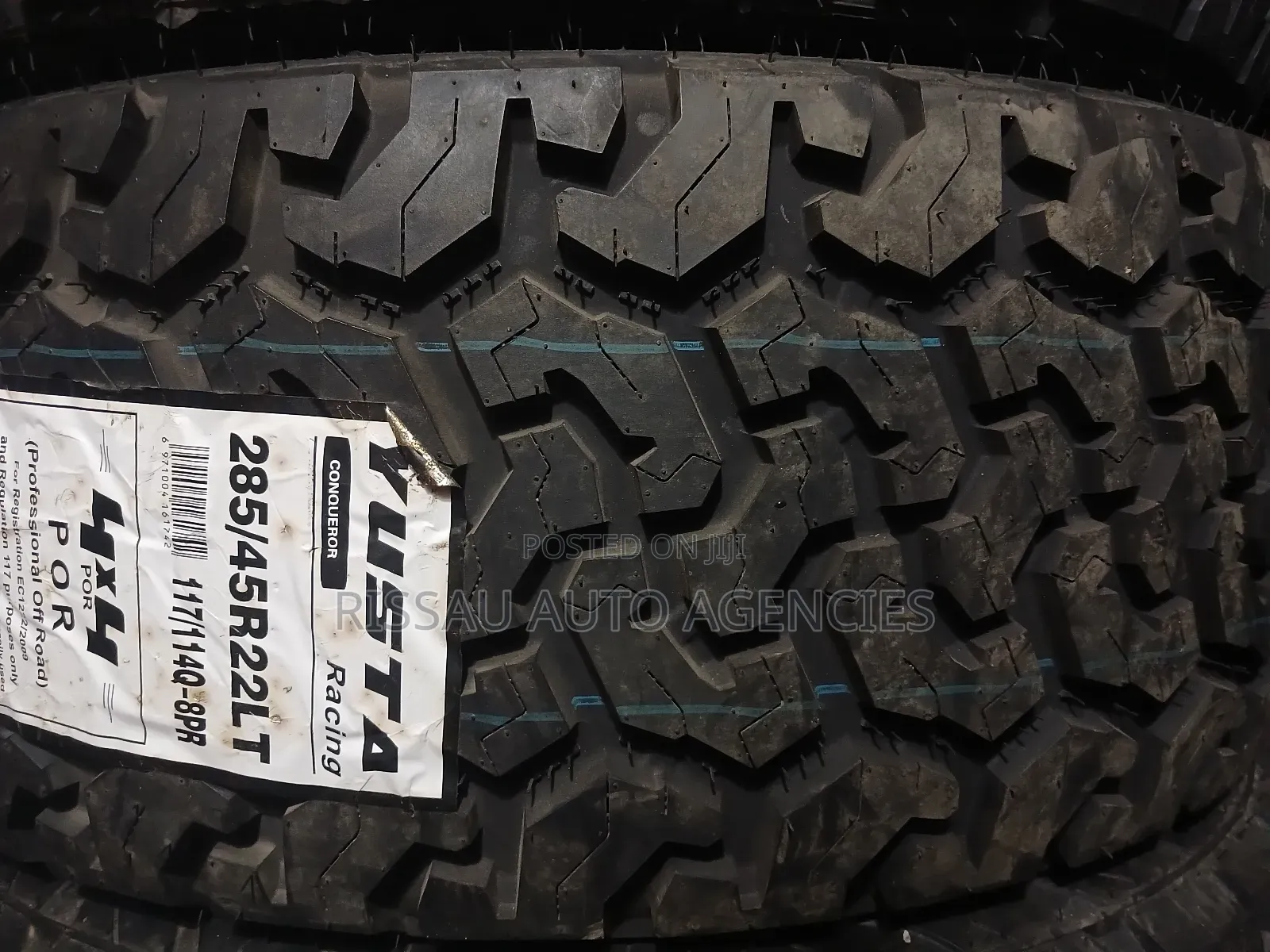 285/45 R 22 Yusta All Terrain Tyres Made in China.