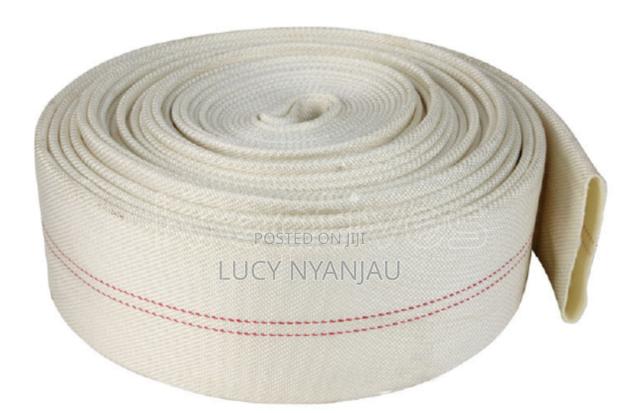 White Canvas 3"×30m Delivery Pipe - main view