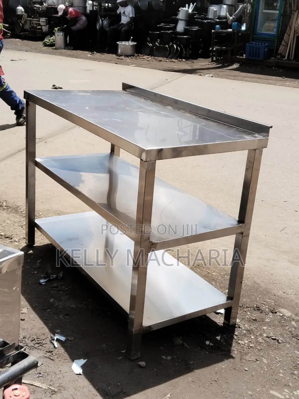 Stainless Steel Undershelves Working Tables