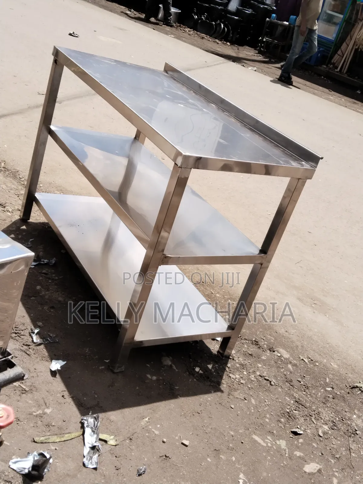 Stainless Steel Undershelves Working Tables